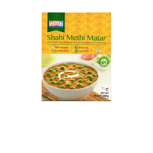 Ashoka hotové kari Methi Matar, 280g