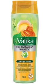 Vatika, Ajurvédský šampon s vaječným proteinem, 400ml
