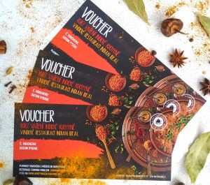 VOUCHER na Kurz vaření indické kuchyně