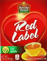 Brooke Bond indický černý čaj sypaný, Red label 450g